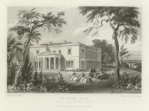 Stisted Hall, near Braintree, Essex by William Henry Bartlett