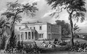 Stisted Hall, near Braintree, Essex, engraved by John Carr Armytage