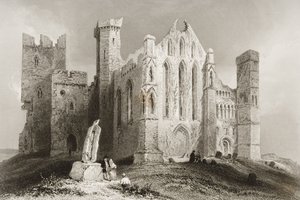 The Rock of Cashel, County Tipperary, Ireland, from 