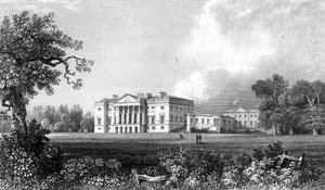 Thorndon Hall, Essex, engraved by Henry Adland, 1831