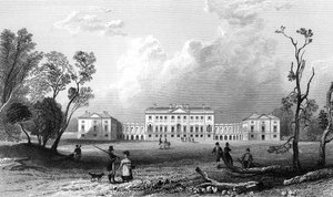 Thorndon Hall, Essex, engraved by Henry Adland