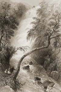Turc Waterfall, County Killarney, Ireland, from 