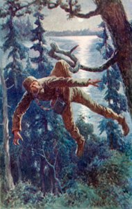 A Snag Caught the Skirt of His Shirt and He Hung Suspended in Mid Air by William Henry Charles Groome