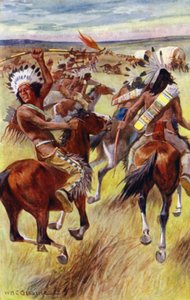 Puffs of Smoke and the Report of Rifles Showed That My Friends Were Determined to Defend Themselves by William Henry Charles Groome