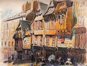 Quimper by William Henry Charlton