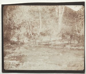 A Mountain Rivulet Which Flows at the Foot of Doune Castle by William Henry Fox Talbot