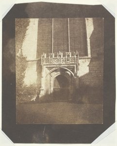 Ancient Door, Magdalen College, Oxford by William Henry Fox Talbot