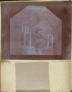 (Detail) of the Cloisters at Lacock Abbey by William Henry Fox Talbot