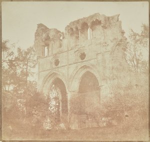 Dryburgh Abbey, Tomb of Sir Walter Scott by William Henry Fox Talbot