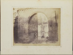Entrance Gate, Abbotsford by William Henry Fox Talbot