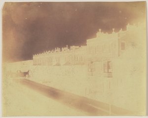Street Scene at Bath, England by William Henry Fox Talbot