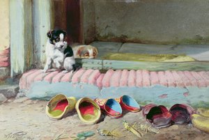 Friend or Foe, 1891 by William Henry Hamilton Trood