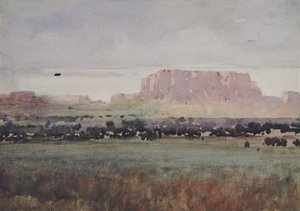 In the Plateau Country, Colorado by William Henry Holmes