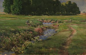 The Babbling Brook by William Henry Holmes