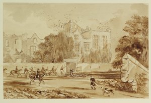 Hardwick Old Hall by William Henry Hunt