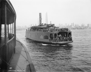 A ferry boat, New York