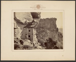 Ancient Ruins in the Cañon of the Mancos, Colorado by William Henry Jackson