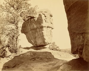 Balanced Rock, Garden of the Gods by William Henry Jackson