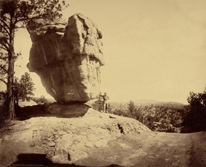 Balanced Rock, Garden of the Gods, Colorado by William Henry Jackson