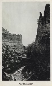 Canyons of Colorado: Williams Canyon, The Amphitheatre by William Henry Jackson
