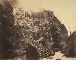 Cañon of the Rio las Animas by William Henry Jackson