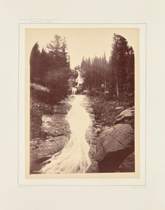 Cascade from Mount Blackmore by William Henry Jackson