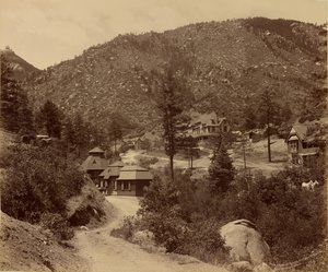 Iron Springs Hotel, Manitou by William Henry Jackson
