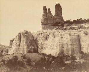 Navajo Church Near Fort Wingate, New Mexico von William Henry Jackson