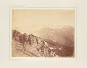 Panoramic View of The Teton Range by William Henry Jackson