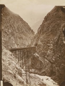 [Puente Infernillo] by William Henry Jackson