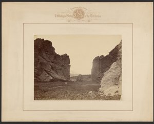 The Beautiful Gate -- Garden of the Gods, Colorado by William Henry Jackson