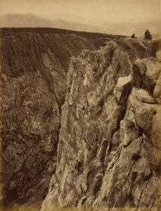The Royal Gorge by William Henry Jackson
