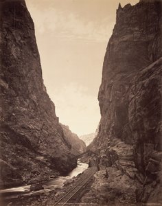 The Royal Gorge, Grand Canyon of the Arkansas by William Henry Jackson