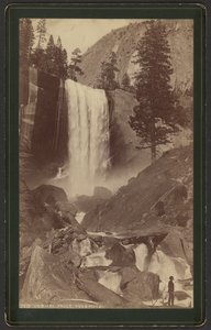 Vernal Falls, Yosemite by William Henry Jackson