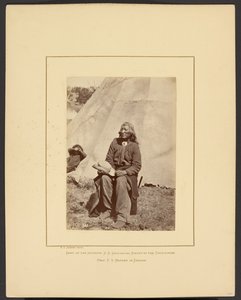 Washakie or Shoots the Buffalo Running, Shoshone, Wind River Mountains, Wyoming