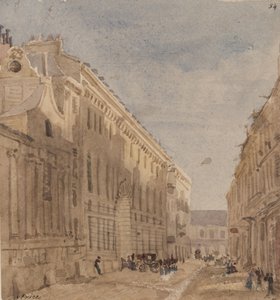 Beginning of Kings Stabling, Paris, c.1828