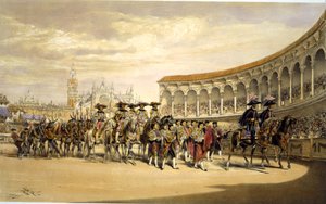 Entry of the toreros in procession