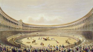 The Plaza de Toros of Madrid, 1865 by William Henry Lake Price