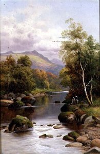 Evening on the Glaslyn, North Wales