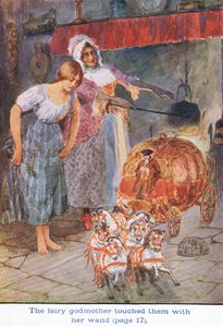 The Fairy Godmother touched them with her Wand, Cinderella, 1925