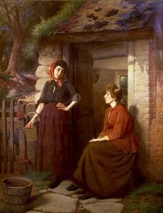Village Gossip by William Henry Midwood