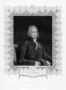 Charles Maurice de Talleyrand-Perigord, French Diplomat, 19th century