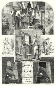 Manufacture of Glass at Apsley Pellatt and Co., London by William Henry Pike