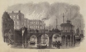 The Fire at Gravesend by William Henry Pike