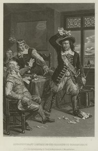 Governor Stuyvesant destroying the summons to surrender New York, 1664 by William Henry Powell