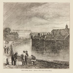 The Moat in About 1800 by William Henry Prior