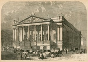 The new Italian Opera House, Covent Garden, London