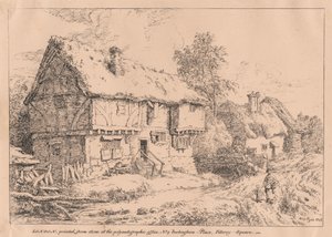 Old Cottages by William Henry Pyne