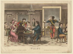 Whist, 1825 by William Henry Pyne