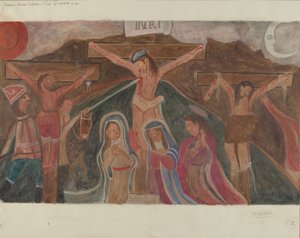 Station of the Cross No. 12: Jesus Dies Upon the Cross